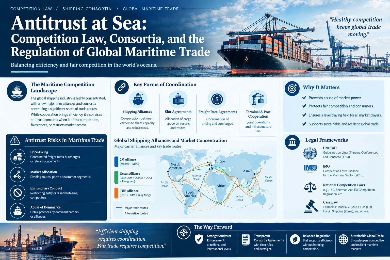 Antitrust at Sea: Competition Law, Consortia, and the Regulation of Global Maritime Trade