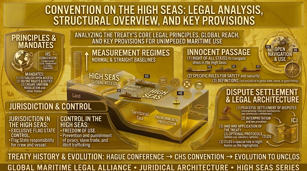 Legal Analysis, Structural Overview, and Key Provisions of the Convention on the High Seas